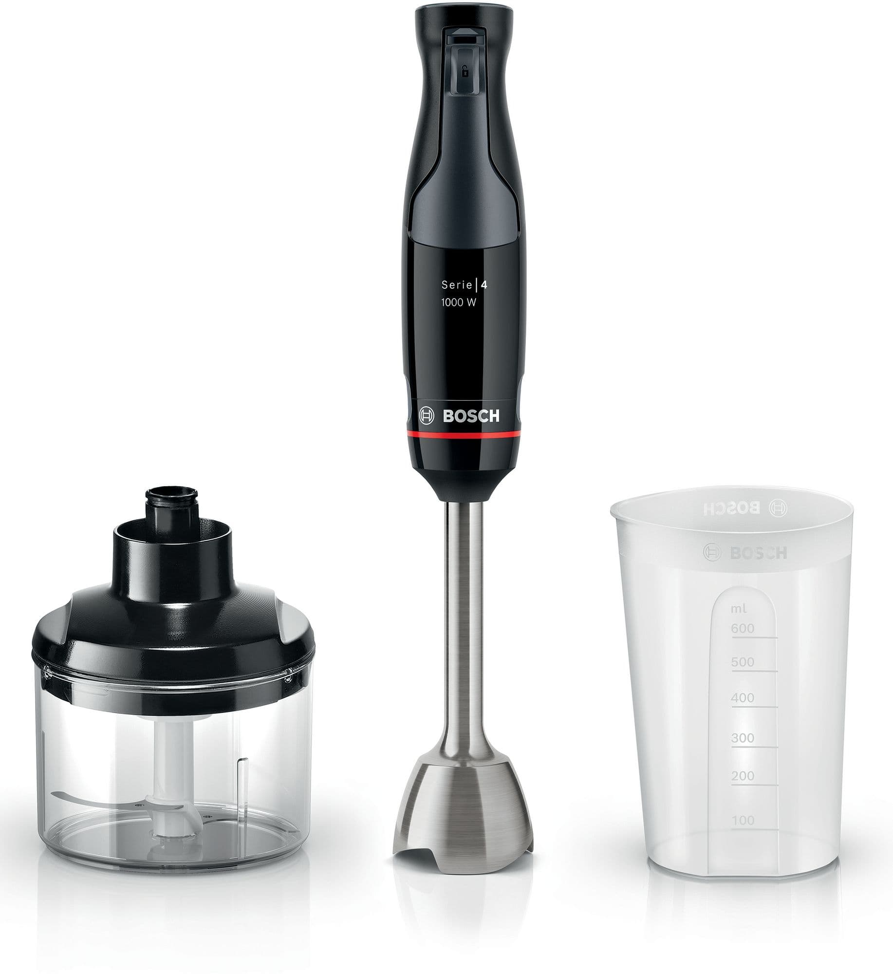 Bosch  Stavmixer ErgoMaster 1000 W Svart, antracit MSM4B620 Serie 4