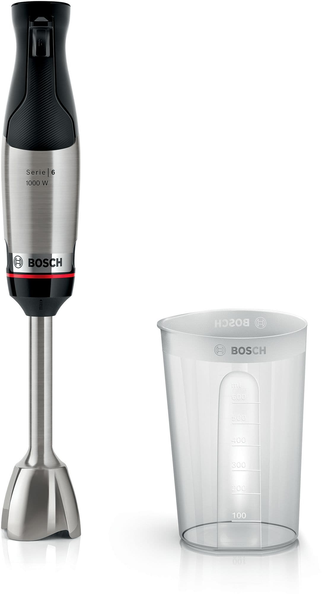 Bosch  Stavmixer ErgoMaster 1000 W Rostfritt stål MSM6M610 Serie 6
