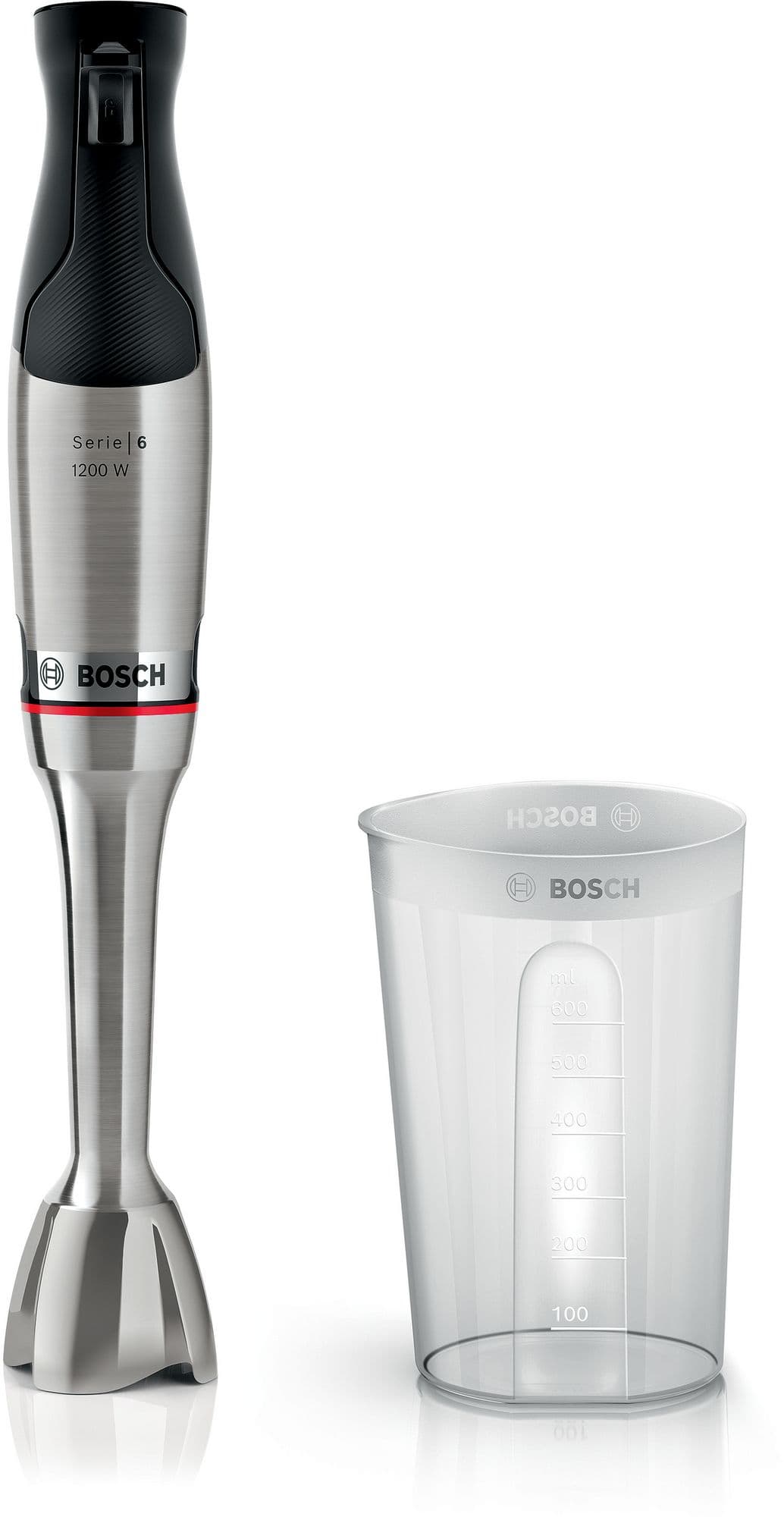 Bosch  Stavmixer ErgoMaster 1200 W Rostfritt stål MSM6M810 Serie 6