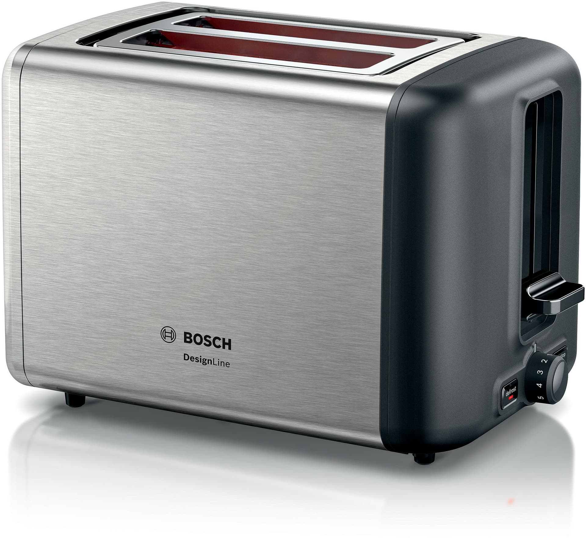 Bosch Brödrost DesignLine Rostfritt stål TAT3P420