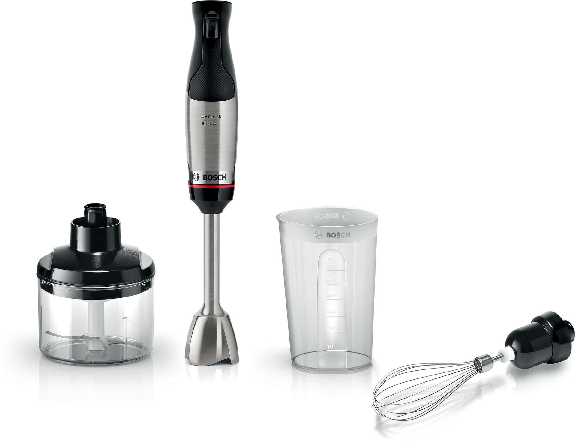 Bosch  Stavmixer ErgoMaster 1000 W Rostfritt stål MSM6M621 Serie 6