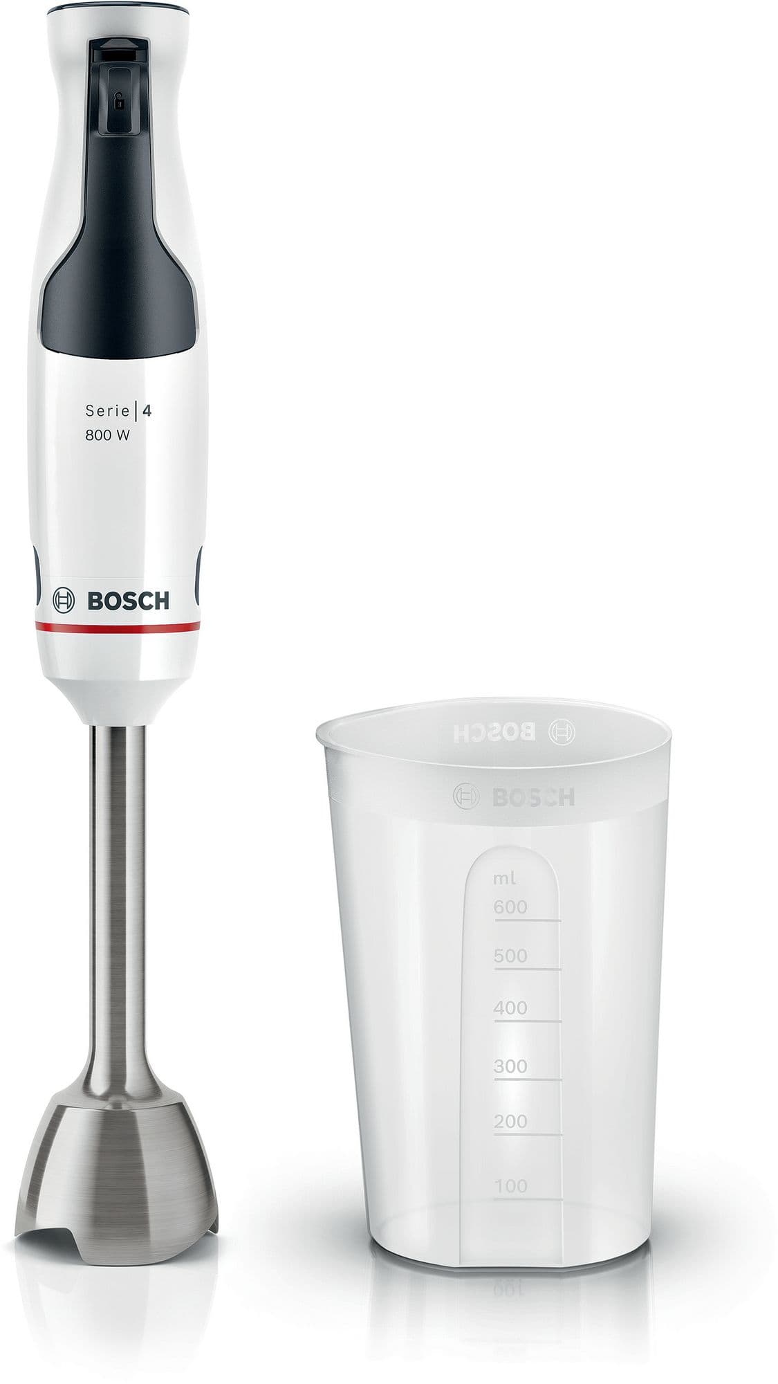 Bosch  Stavmixer ErgoMaster 800 W Vit, antracit MSM4W410 Serie 4