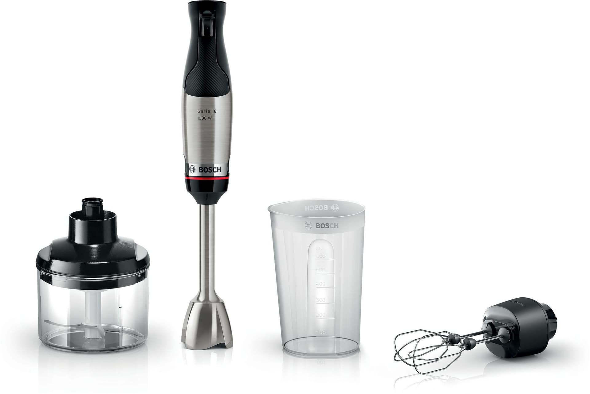 Bosch  Stavmixer ErgoMaster 1000 W Rostfritt stål MSM6M624 Serie 6