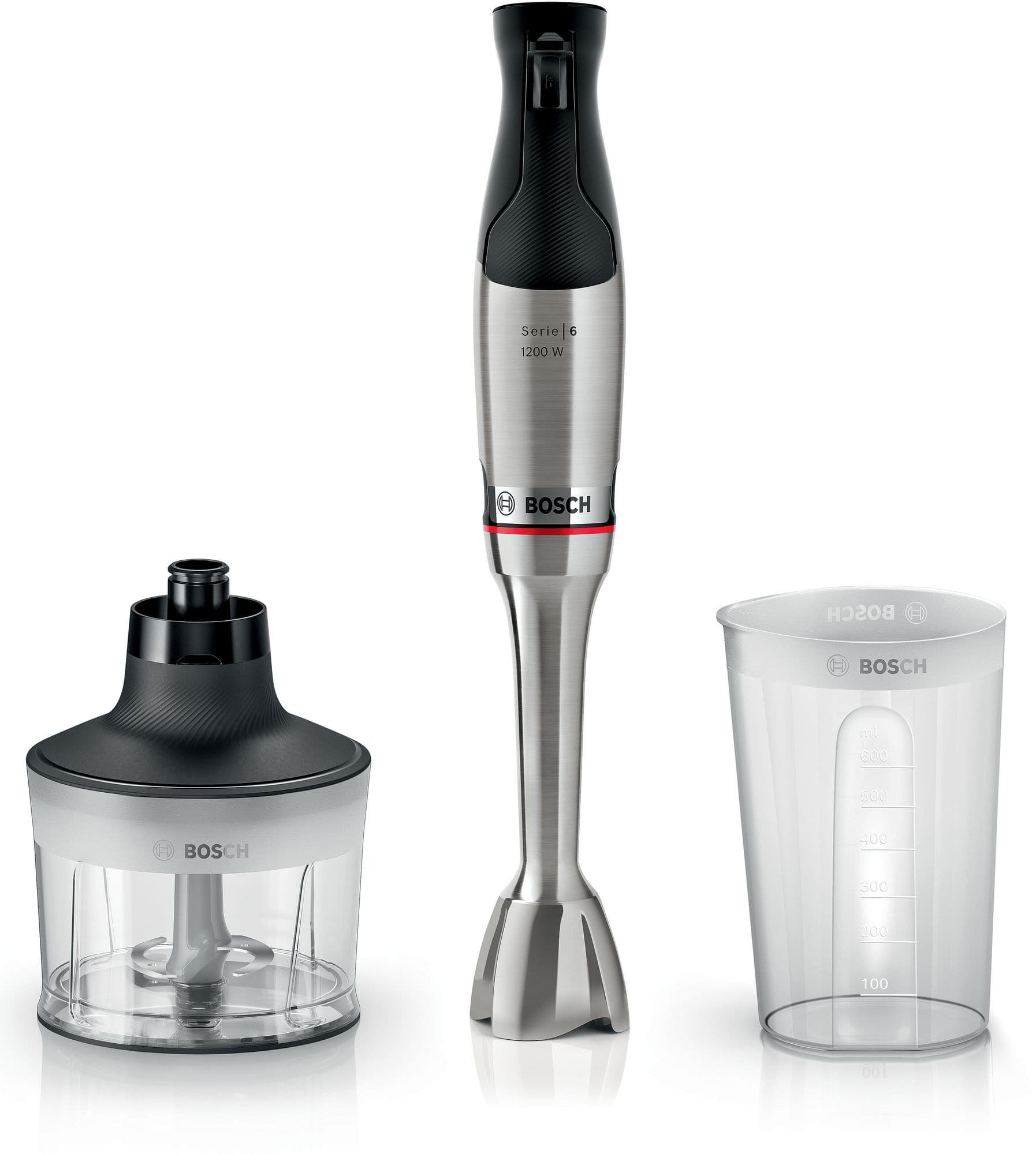 Bosch  Stavmixer ErgoMaster 1200 W Rostfritt stål MSM6M830 Serie 6