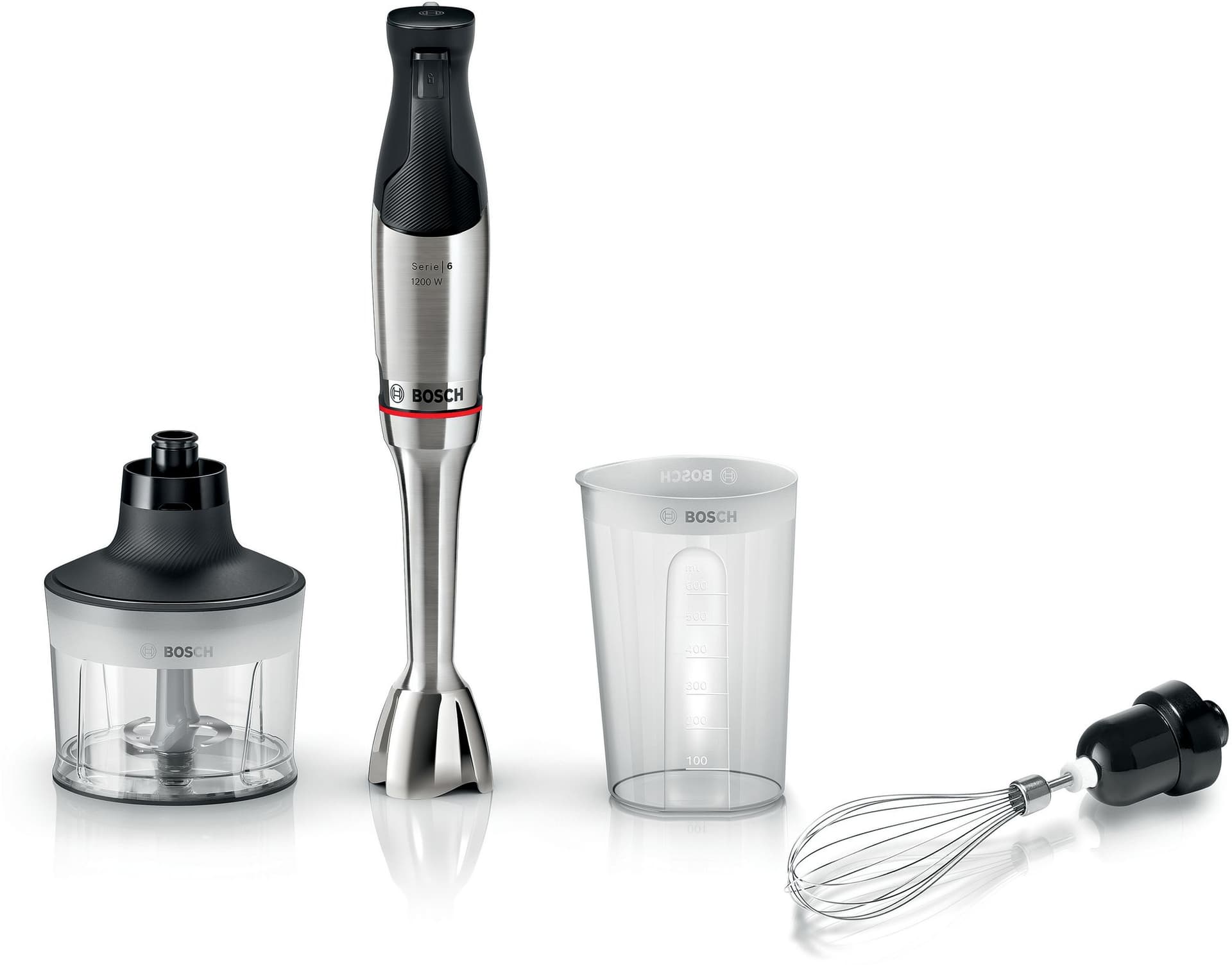 Bosch  Stavmixer ErgoMaster 1200 W Rostfritt stål MSM6M831 Serie 6