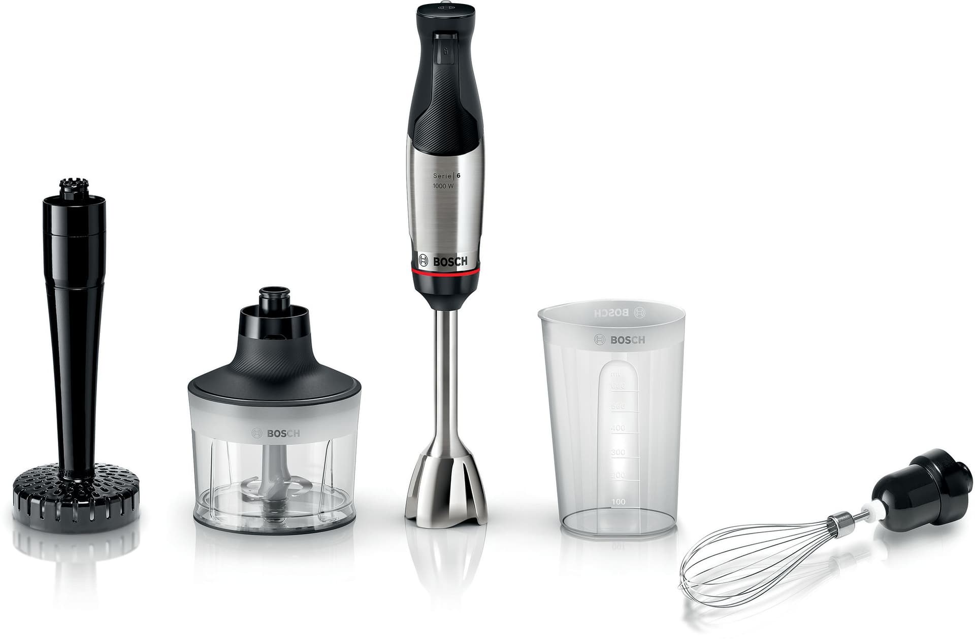 Bosch  Stavmixer ErgoMaster 1000 W Rostfritt stål MSM6M633 Serie 6