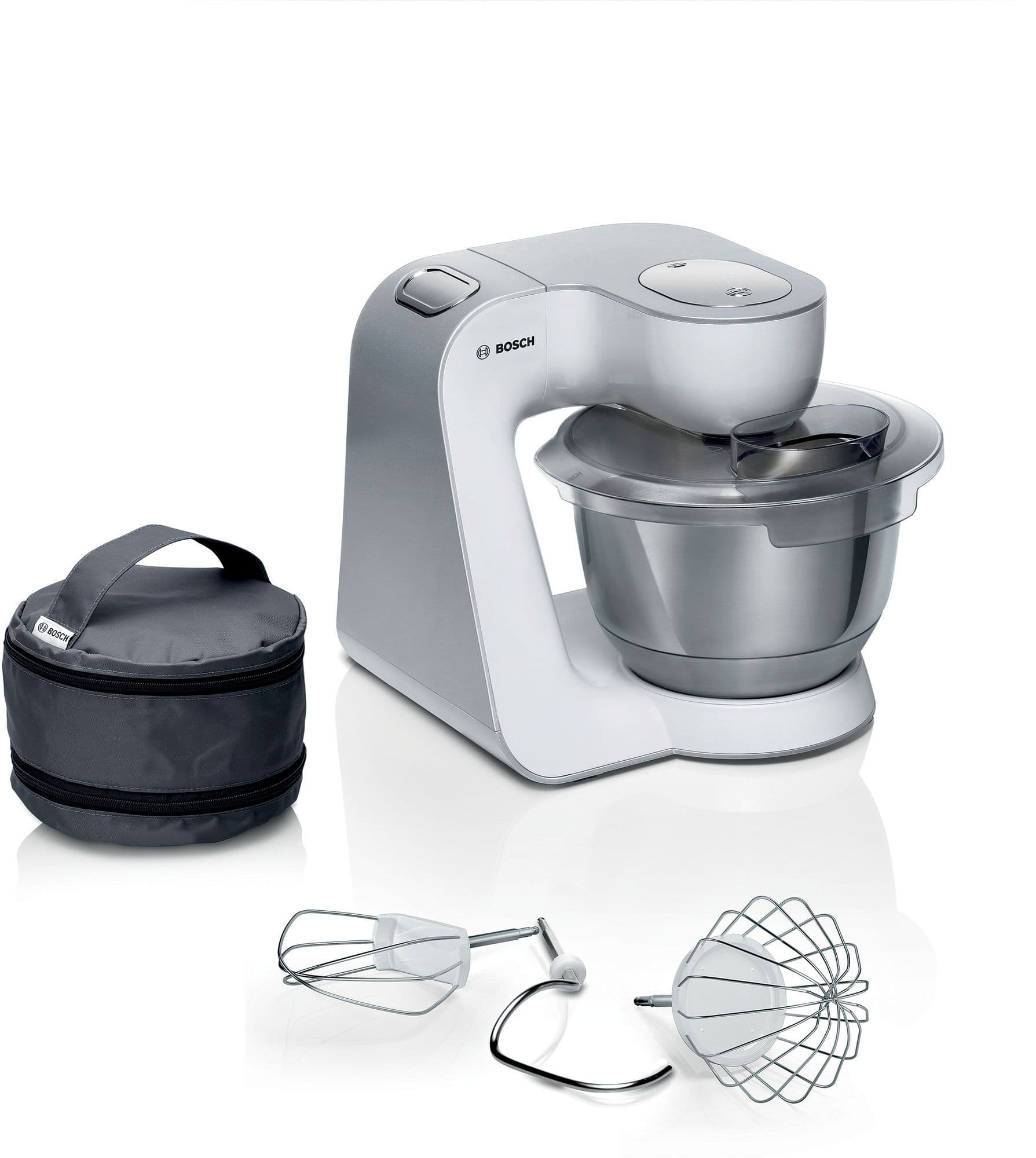 Bosch  Köksmaskin MUM 5 1000 W Vit, silver MUM58200 Serie 4