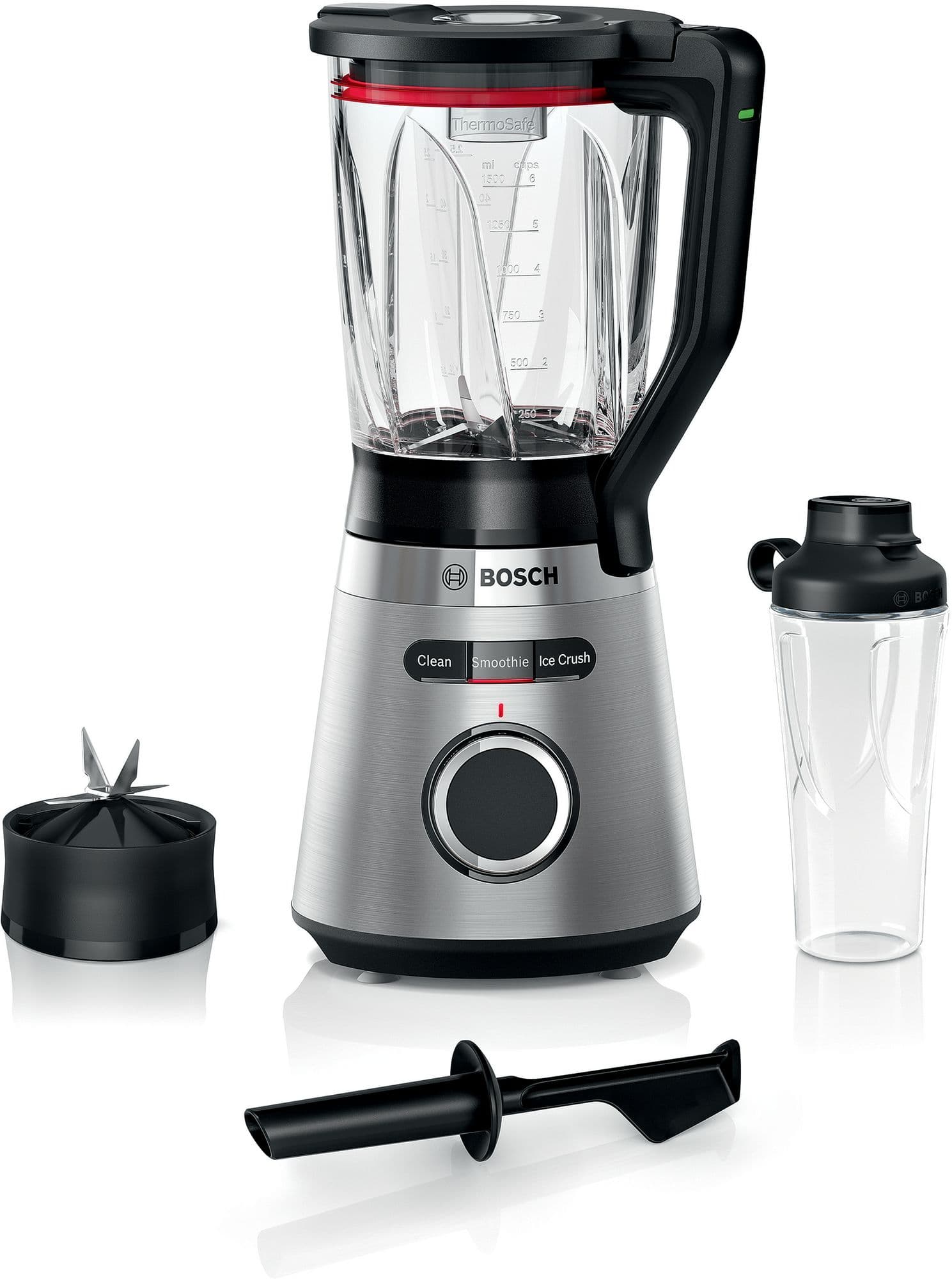 Bosch Blender VitaPower 1200 W Rostfritt stål MMB6384M Serie 4
