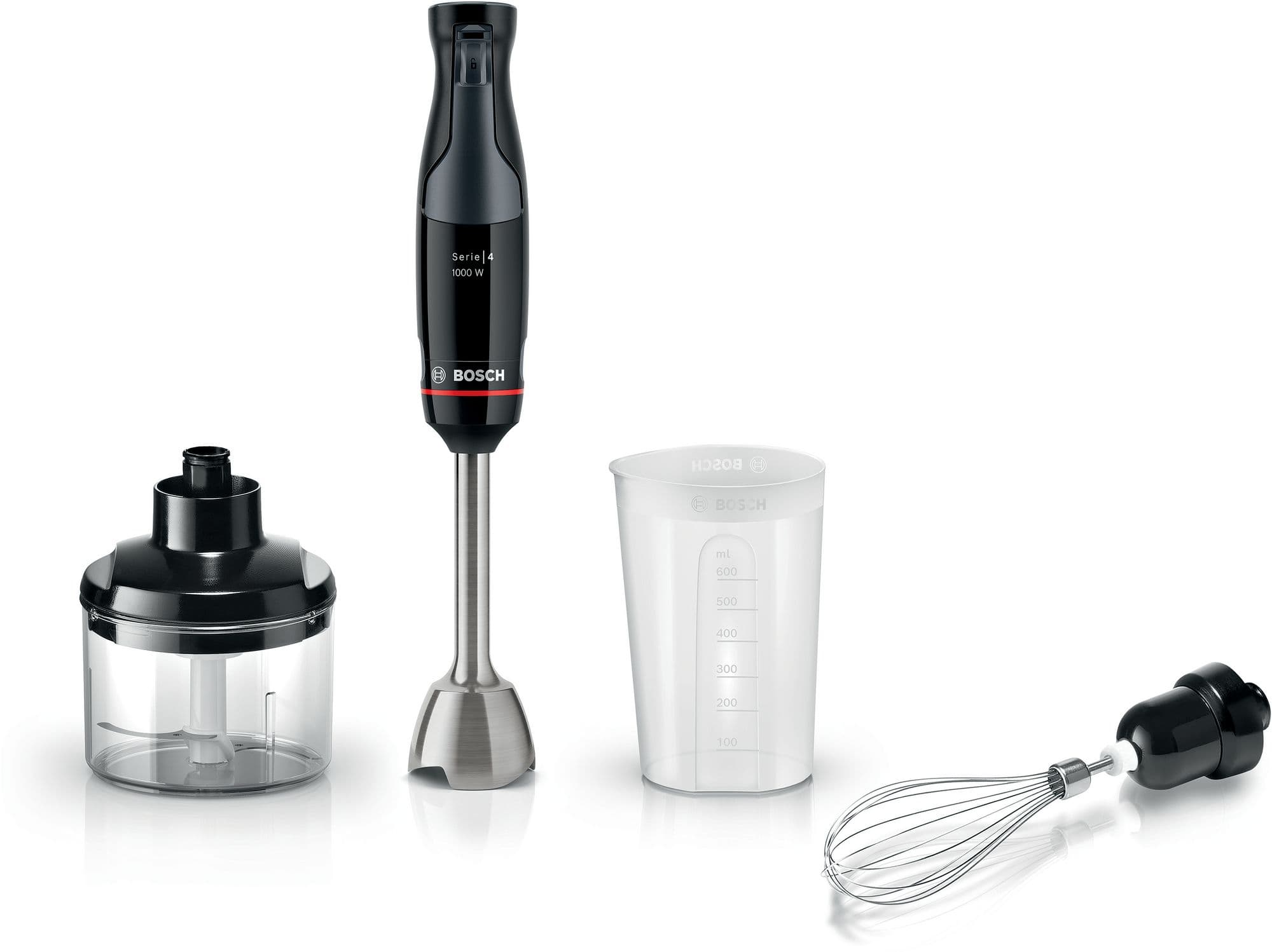 Bosch Stavmixer ErgoMaster 1000 W Svart, antracit MSM4B621 Serie 4