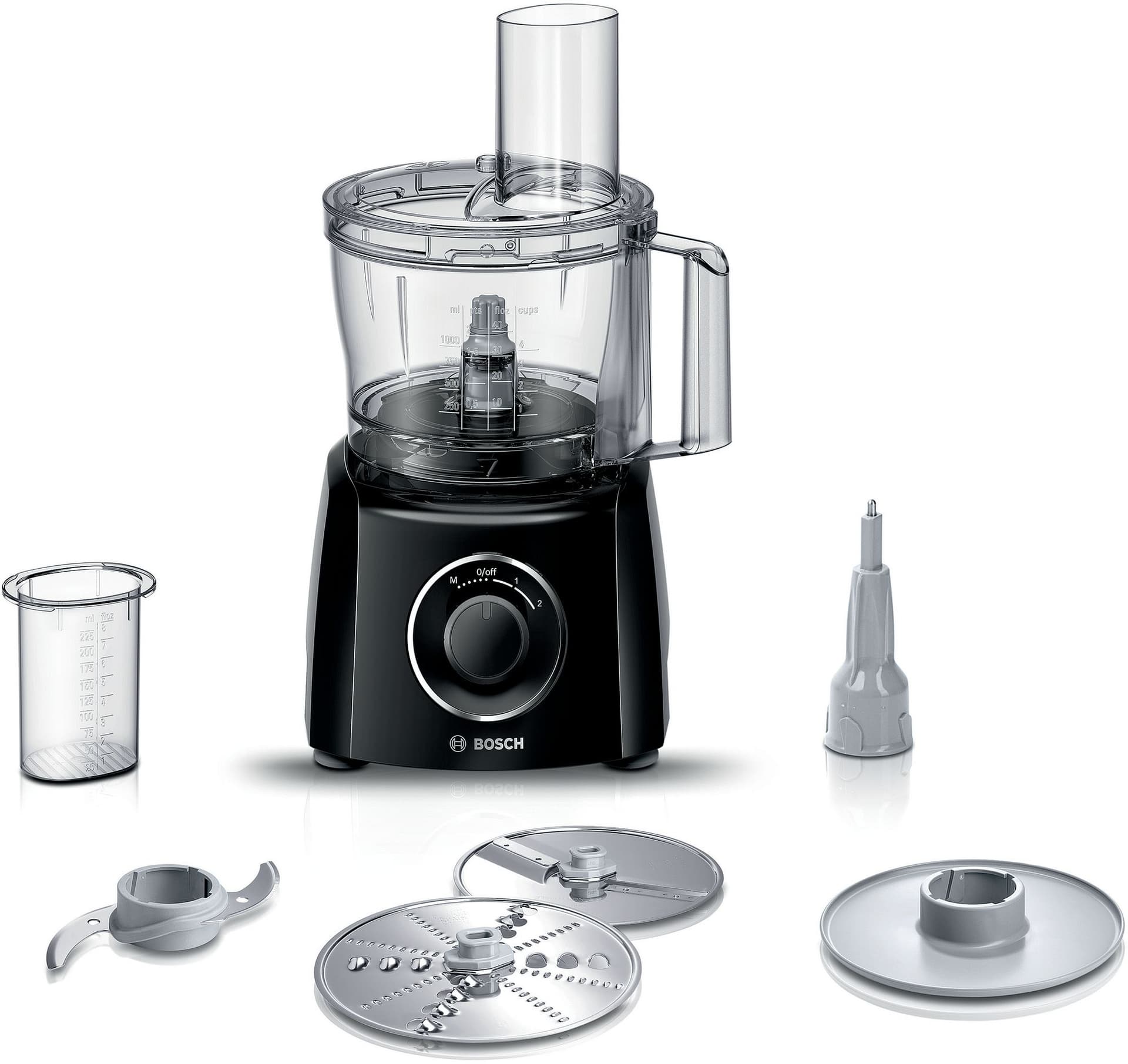 Bosch Matberedare MultiTalent 3 800 W Svart, svart MCM3101B