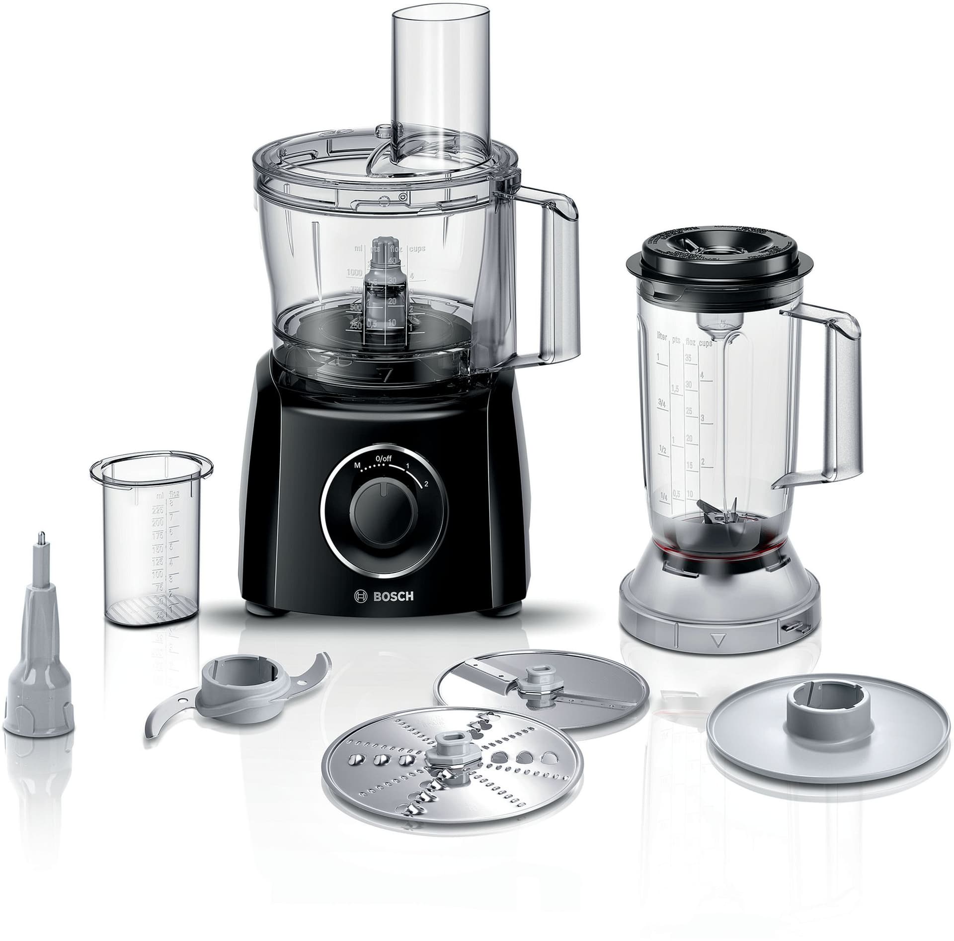 Bosch Matberedare MultiTalent 3 800 W Svart, svart MCM3201B