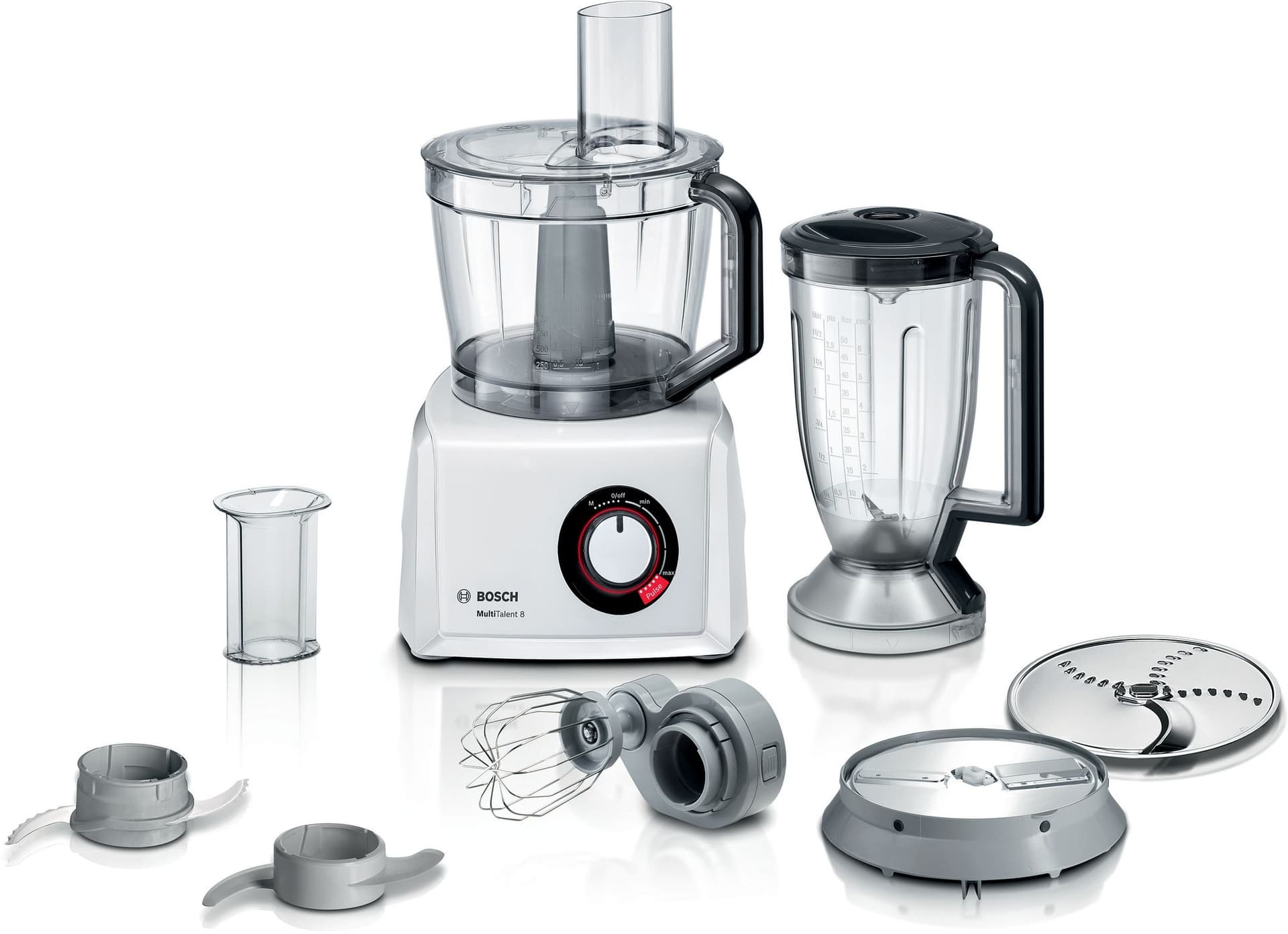 Bosch Matberedare MultiTalent 8 1000 W Vit MC812W501